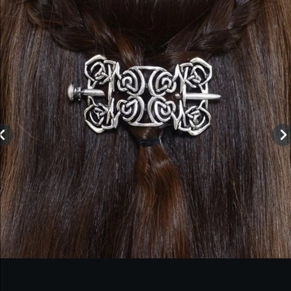Metal Celtic hair clip LAST ONE ☝️ - Picture 6 of 9